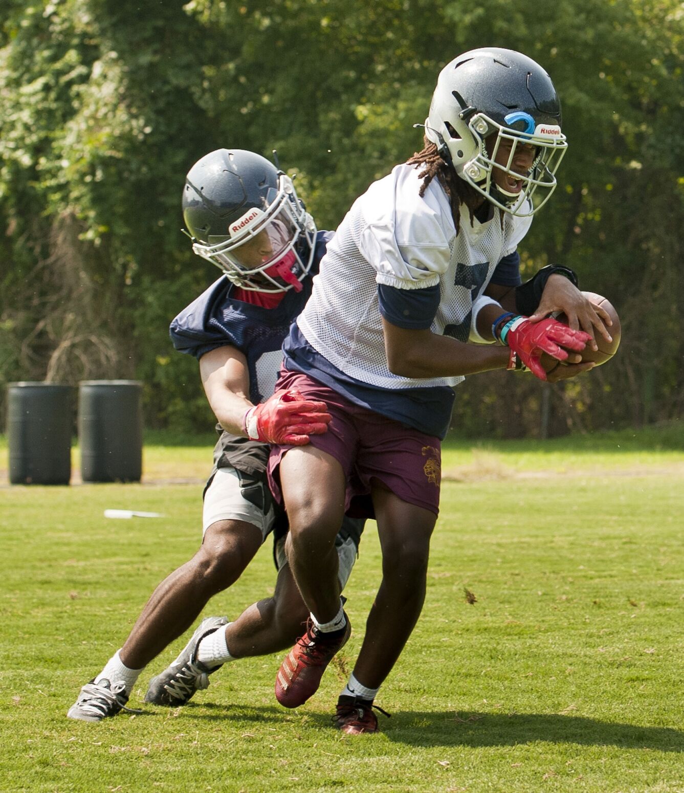 East Forsyth football first day